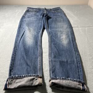 Rag & Bone USA Selvedge Jeans Mens sz 28 - 31x30 Slim Straight Japan Oz Light